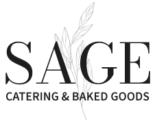 SAGE Catering & Baked Goods Contact Logo